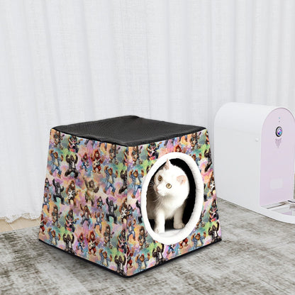 20 Bigfoot / Sasquatch Designs, Space Capsule Pet Bed