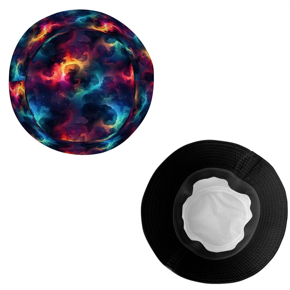 12 Galaxy / Outer Space Designs, Adult Bucket Hat