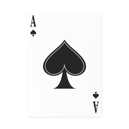 Bigfoot Sasquatch Kissy Face Playing Cards