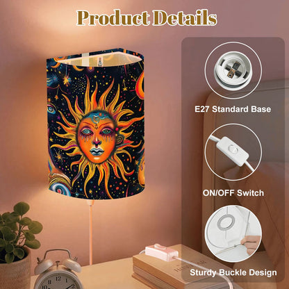 Astrology Design, Wall Sconces, Set of 2, Plug In