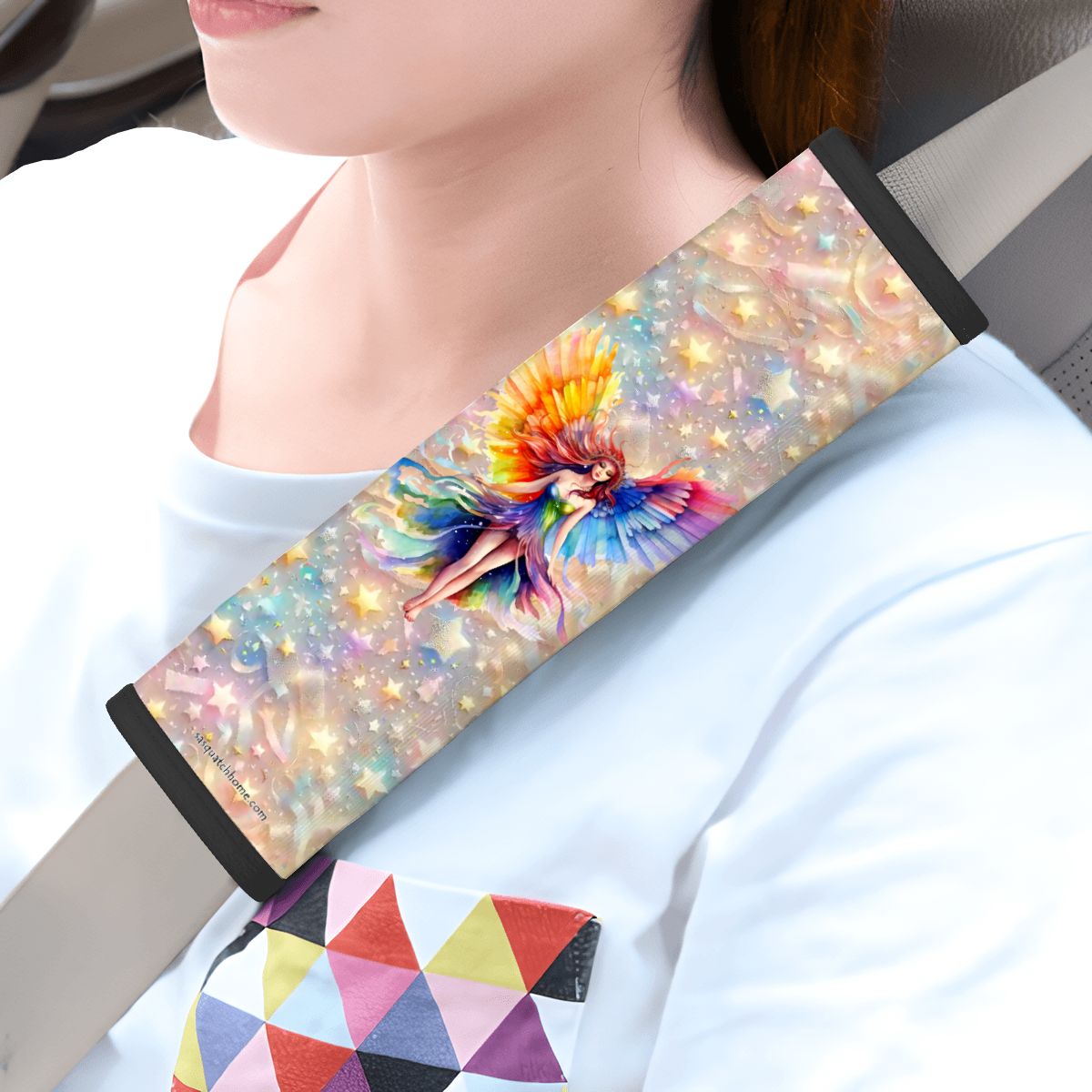 Fairy, Seat Belt Cover Pad For Adults 2 Pcs