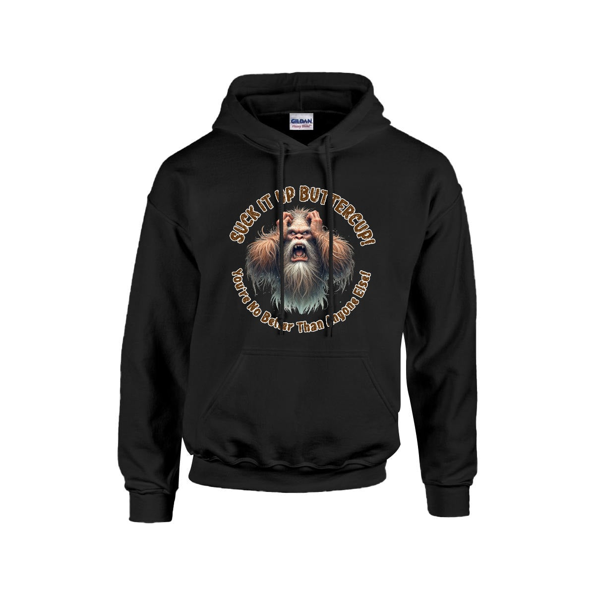 Sasquatch, Bigfoot Design, Gildan 18500 Poly-Cotton Hoodie