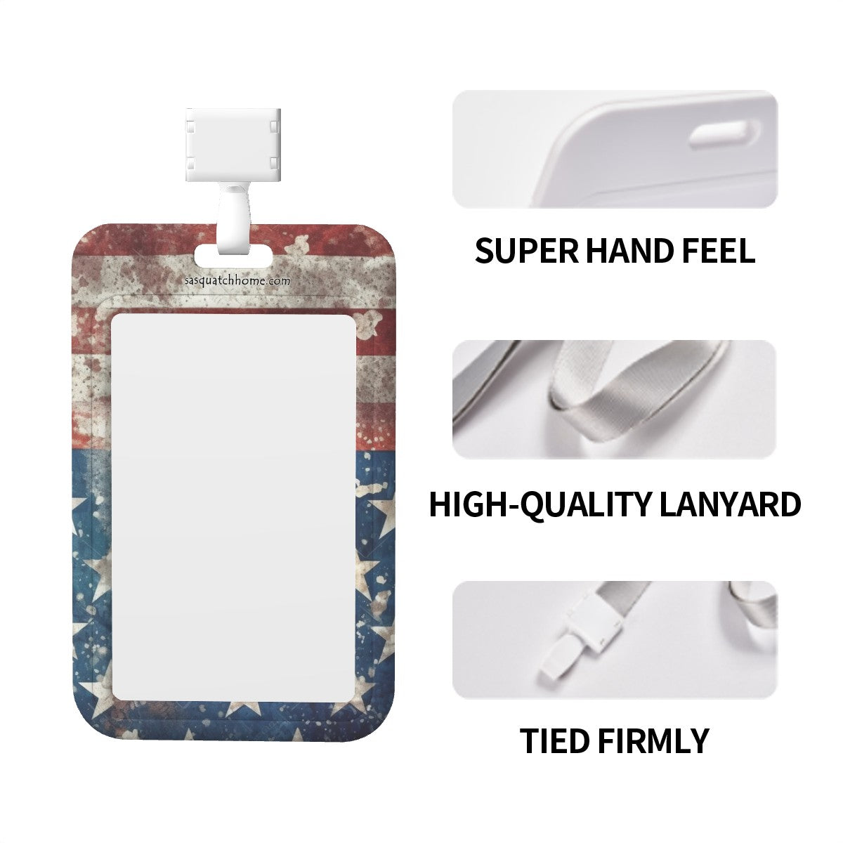 Durable Double Sided Badge Holder
