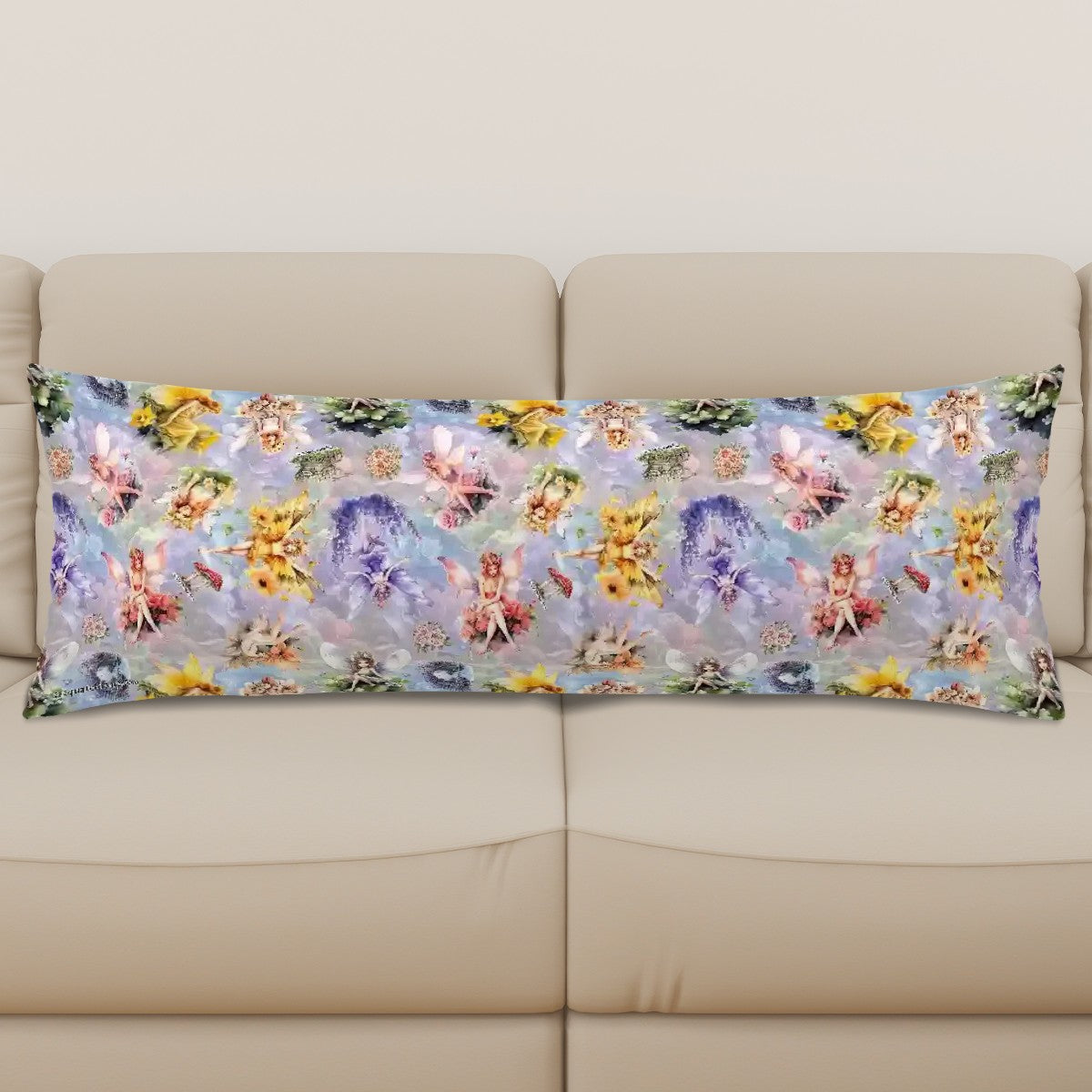 6 Fairy Designs, Long Body Pillow Case