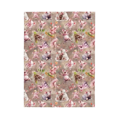 Animal Designs Soft Polyester Baby Blanket, Swaddle Blanket, Receiving Blanket