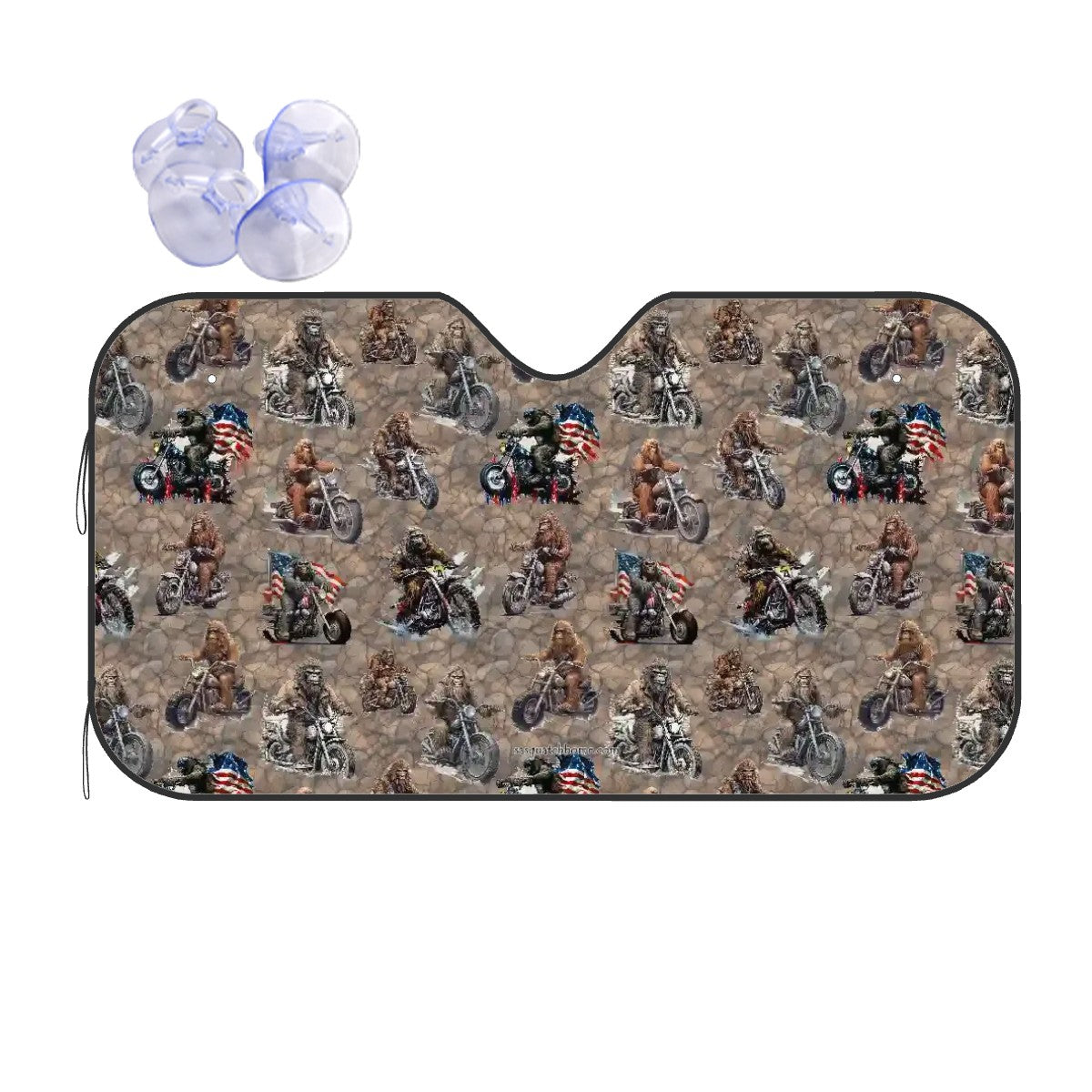 20 Sasquatch / Bigfoot Designs, Auto Car Windshield Sun Shade