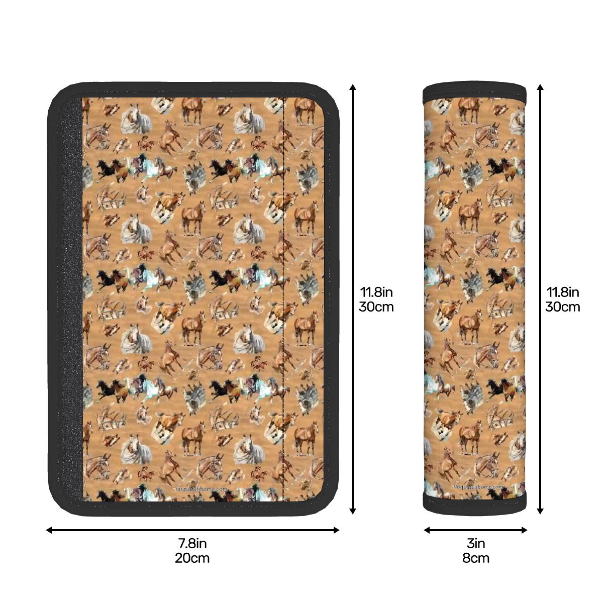 10 Animal Designs, Seat Belt Cover Pad For Adults 2 Pcs