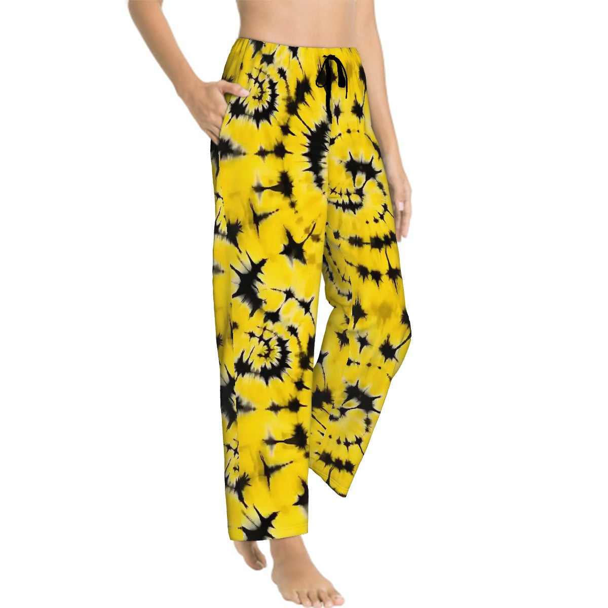 Awesome Tie-Dye Designs, Womens Pajama Pants with Pockets