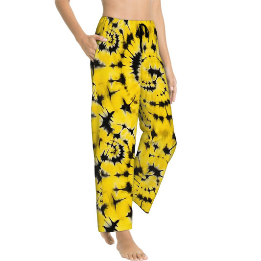 Awesome Tie-Dye Designs, Womens Pajama Pants with Pockets