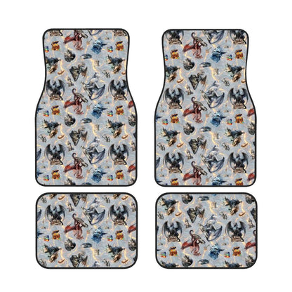 20 Misc Designs, 4 Piece Auto Floor Mats