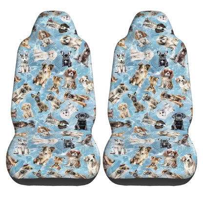 10 Animal Design, Set of 2 Front Auto Seat Cover