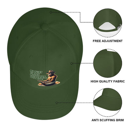 Bigfoot / Sasquatch “My quiet time..", Baseball Cap – 8 Colors