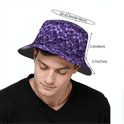 10 Flower Designs, Adult Bucket Hat
