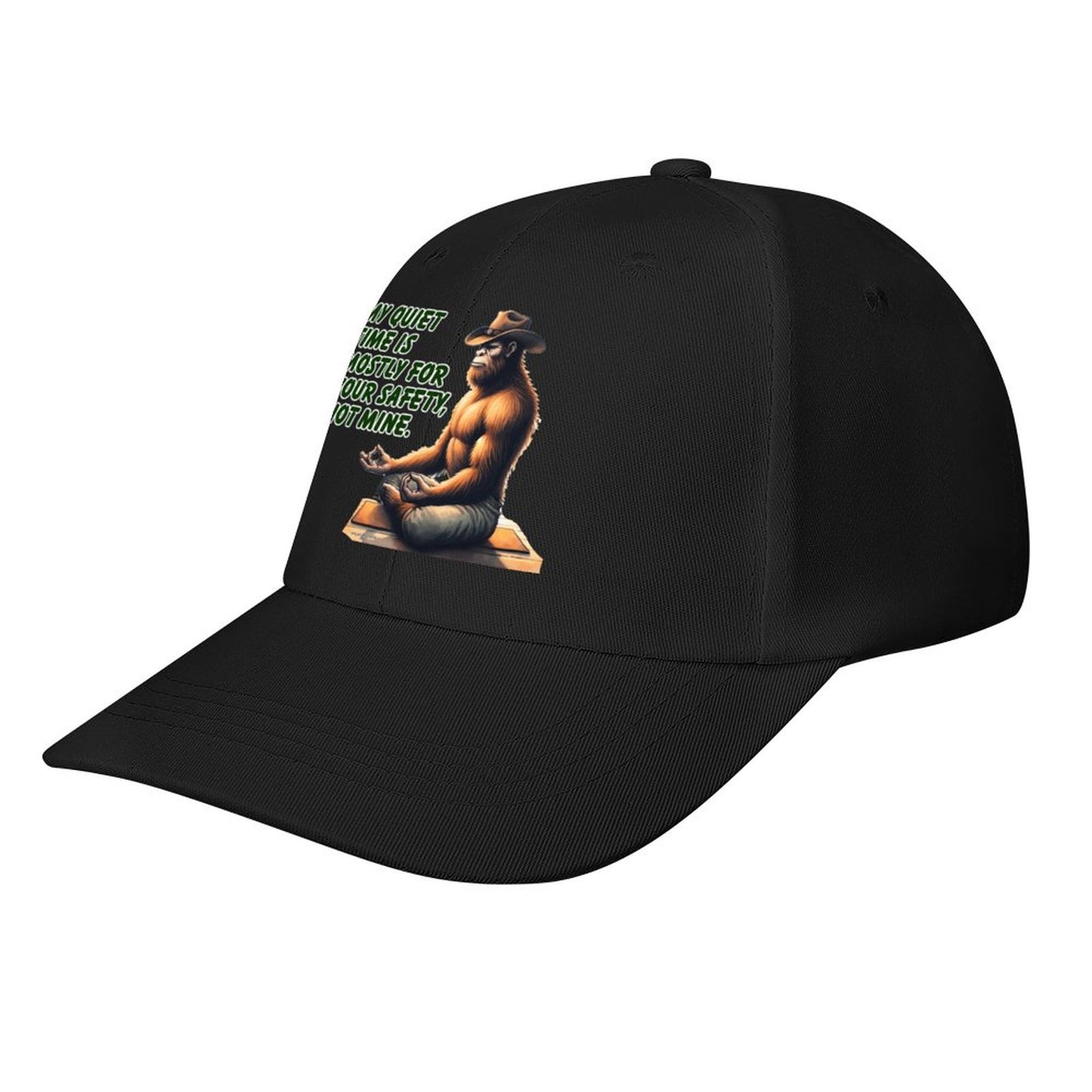 Bigfoot / Sasquatch “My quiet time..", Baseball Cap – 8 Colors