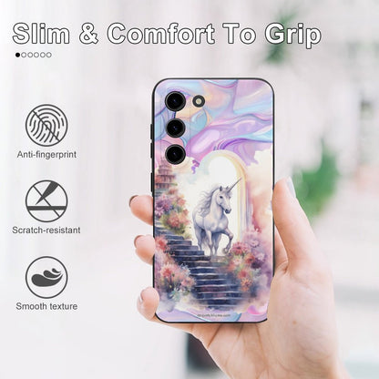 Unicorn, Samsung S23 Series TPU Cell Phone Case