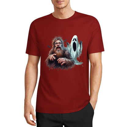 Bigfoot - Sasquatch Halloween Short Sleeve Cotton T-Shirt