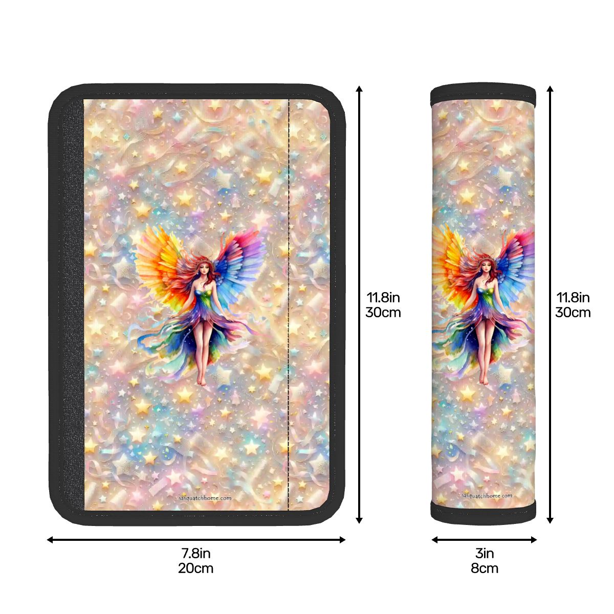 Fairy, Seat Belt Cover Pad For Adults 2 Pcs