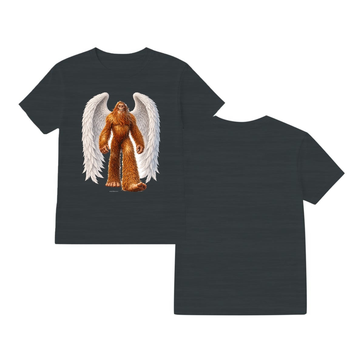 Bigfoot Sasquatch With Wings, |Gildan 5000 T Shirt