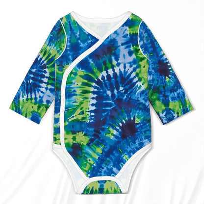 Long Sleeved Baby Onesies 19 DESIGNS- Tie-Dye