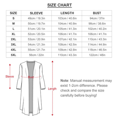 2 Piece Long Dress / Cardigan Set - Fairies