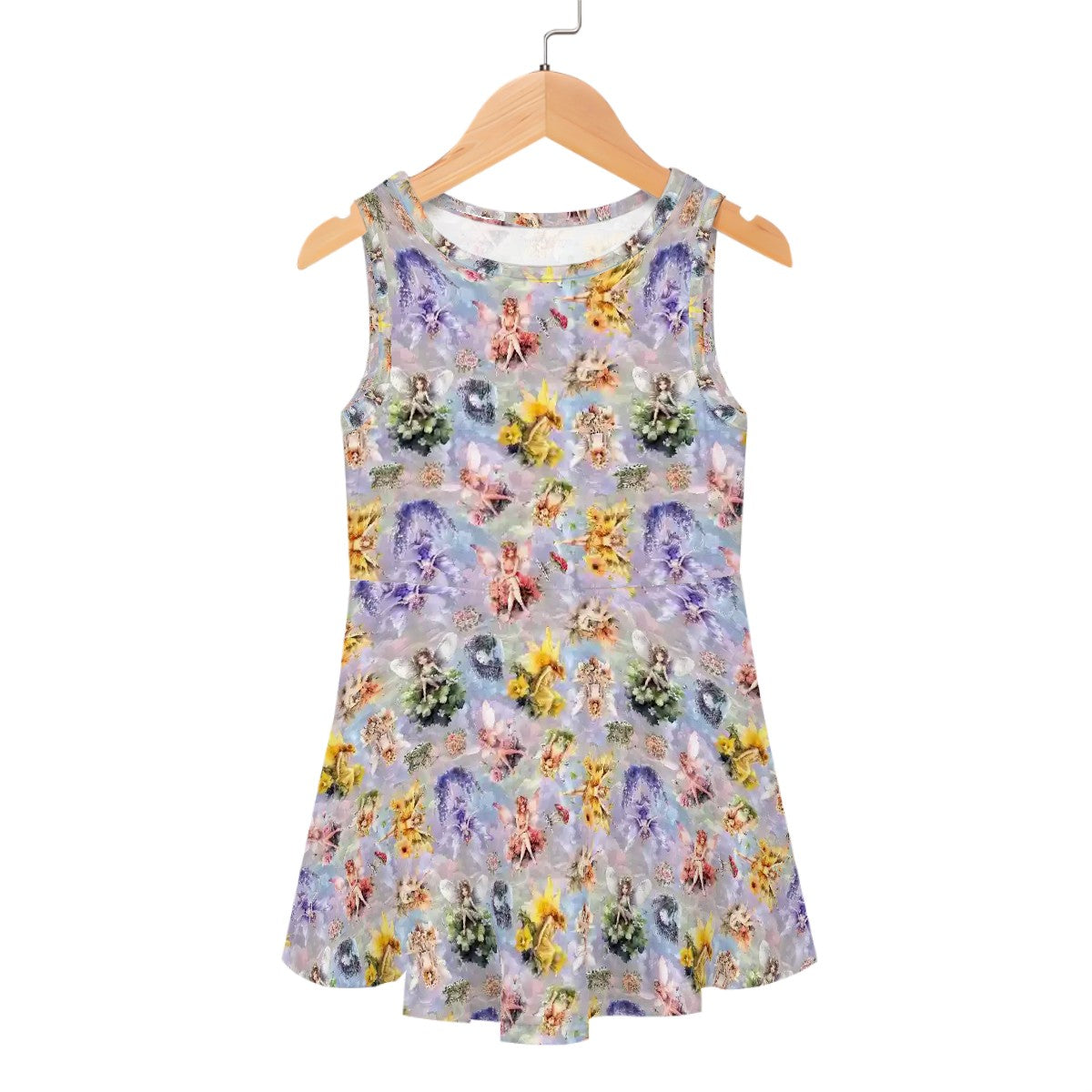 6 Fairy Designs, Girl’s Sleeveless Dress