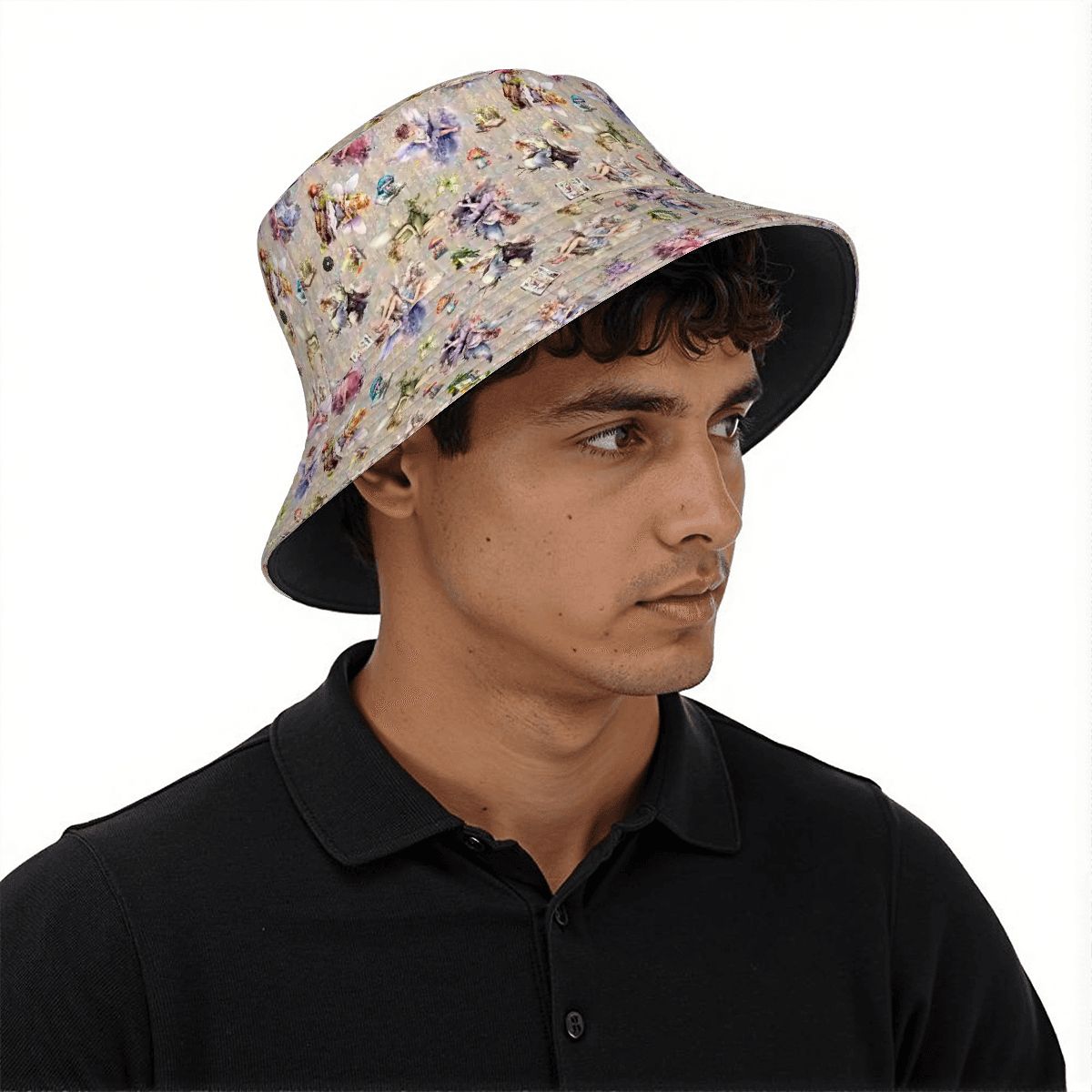 6 Fairy Designs, Adult Bucket Hat