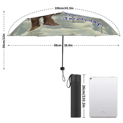 Sasquatch / Bigfoot Designs 38” UV Protection, Water Wicking Umbrella