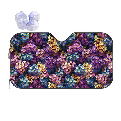 10 Beautiful Flower Designs, Auto Car Windshield Sun Shade