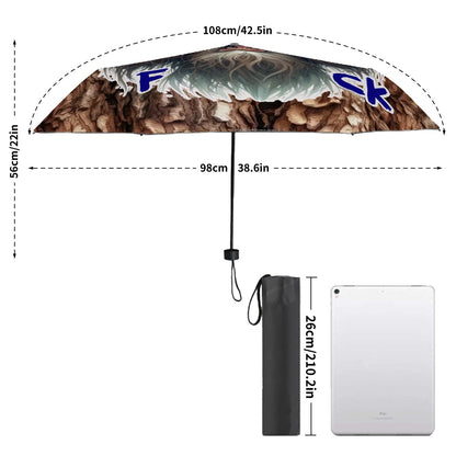 Sasquatch / Bigfoot Designs 38” UV Protection, Water Wicking Umbrella