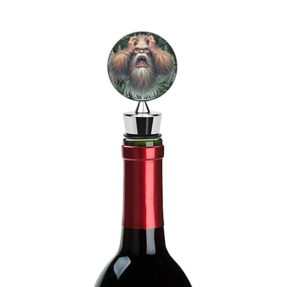 Frustrated Bigfoot Sasquatch, Wine Bottle Stopper