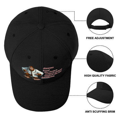 “Sarcastic Sasquatch” Series Polyester Baseball Caps – “Sarcasm…”