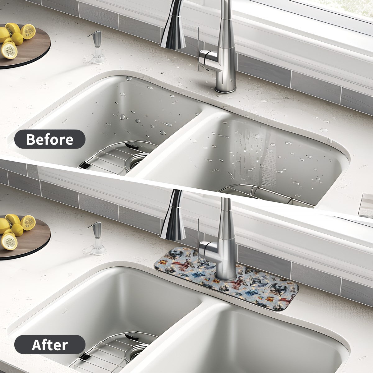 20 Misc Designs, Faucet Mat