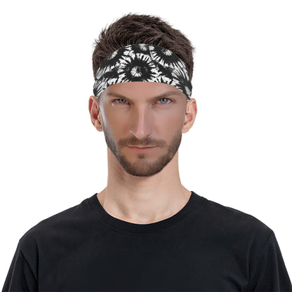 Sports Headband Sweatband - Tie-Dye Headband, Sweat band