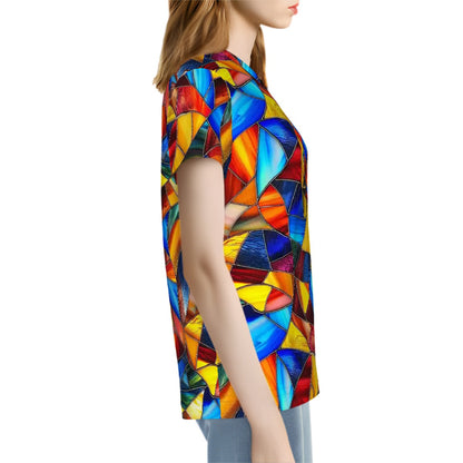 Women's Short-Sleeve T-Shirt, Deco Design