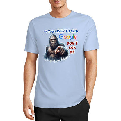 DTF 160gsm Cotton Men's Short Sleeve T-shirt (Front Printing)