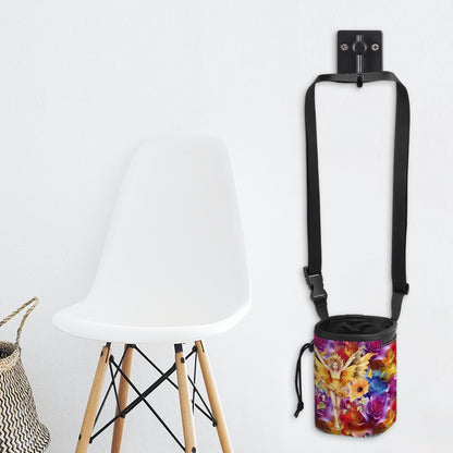 Fairy On Roses Pet Toy & Treat Pouch / Purse