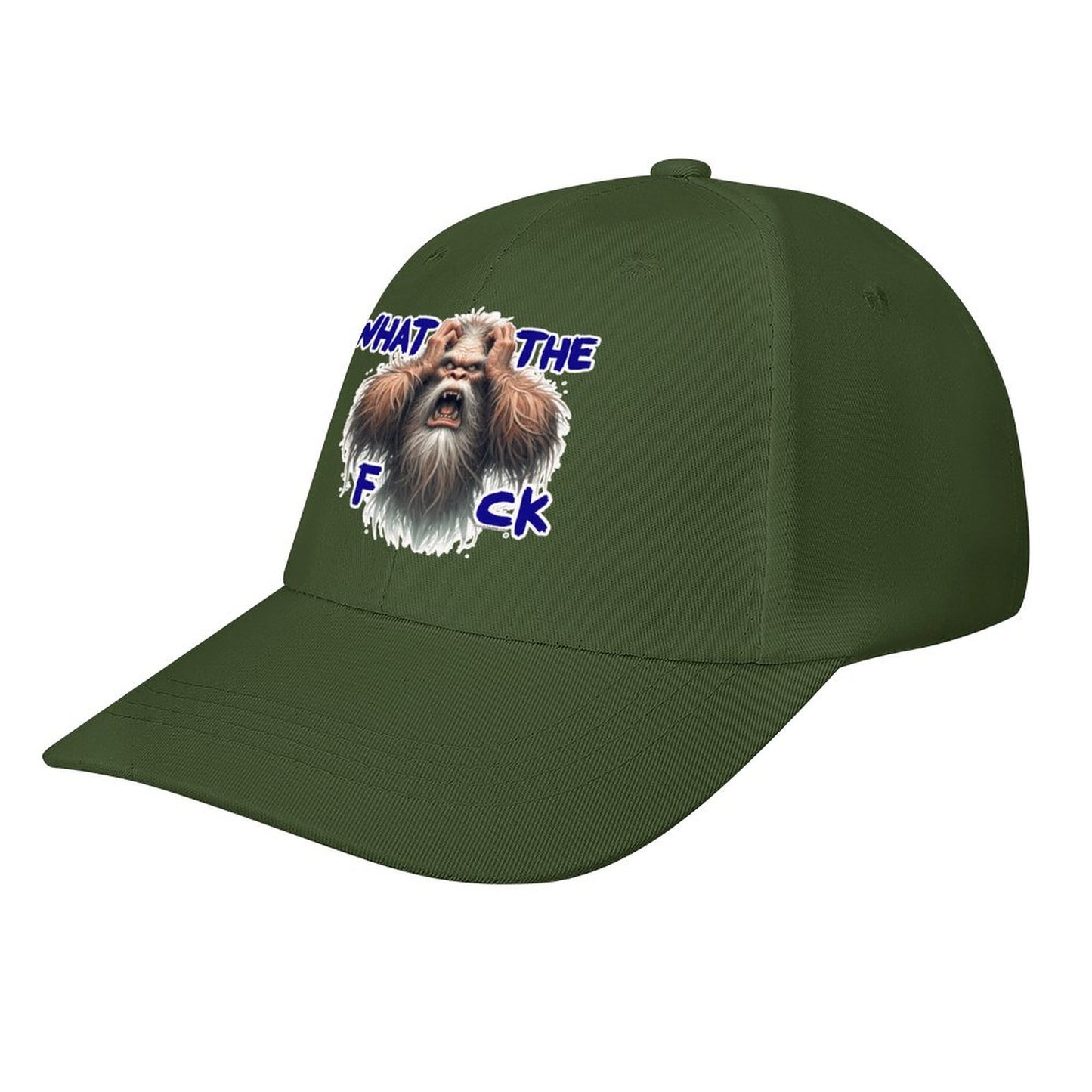 Bigfoot / Sasquatch, "WTF", Baseball Cap – 8 Colors