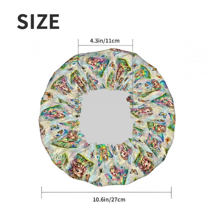 6 Fairy Designs, Reusable Shower Cap