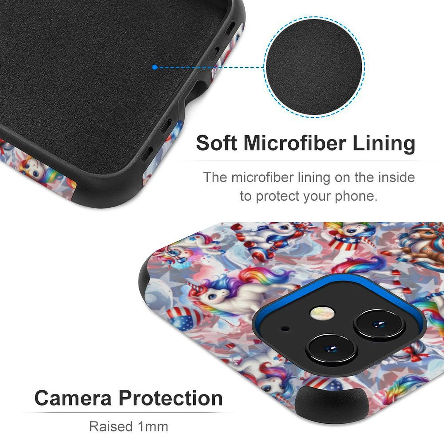 8 Patriot Designs, Microfiber iPhone 11 Cases