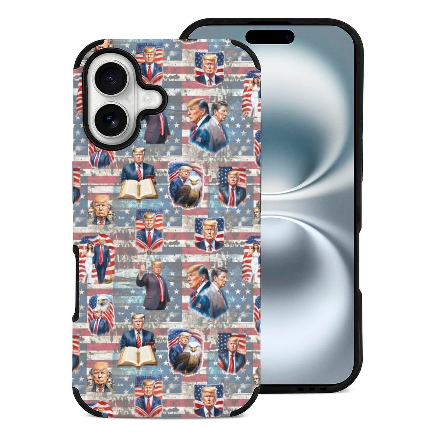20 Donald Trump Designs, Microfiber iPhone 16 Cases