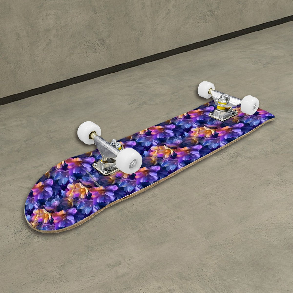 10 Flower Designs, High Density 7 Layer Skateboard, Made In USA