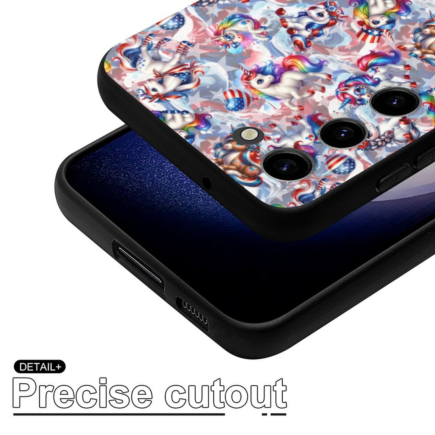 8 Patriot Designs, Samsung S23 Series TPU Cell Phone Case