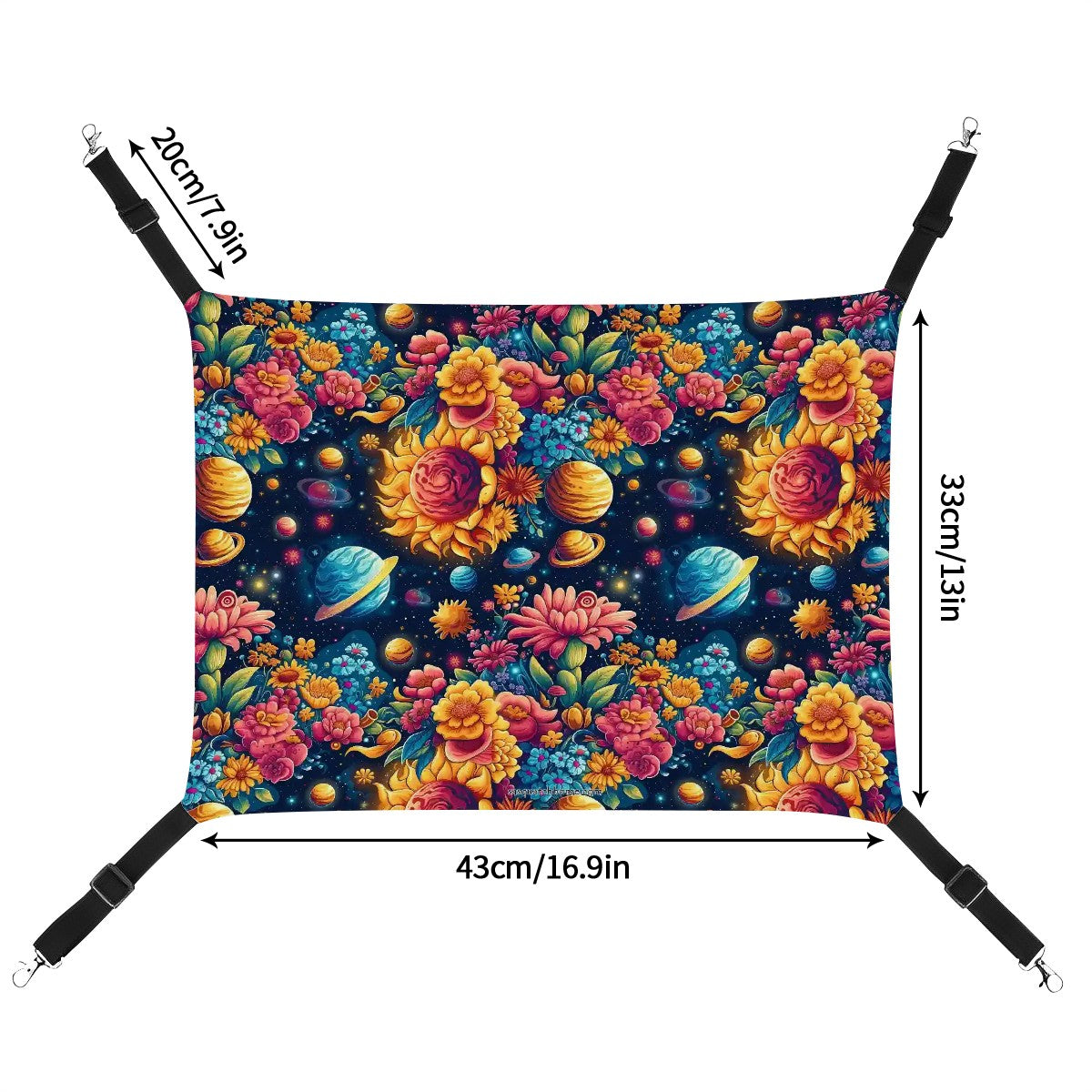 12 Galaxy / Outer Space Designs, Pet Hammock