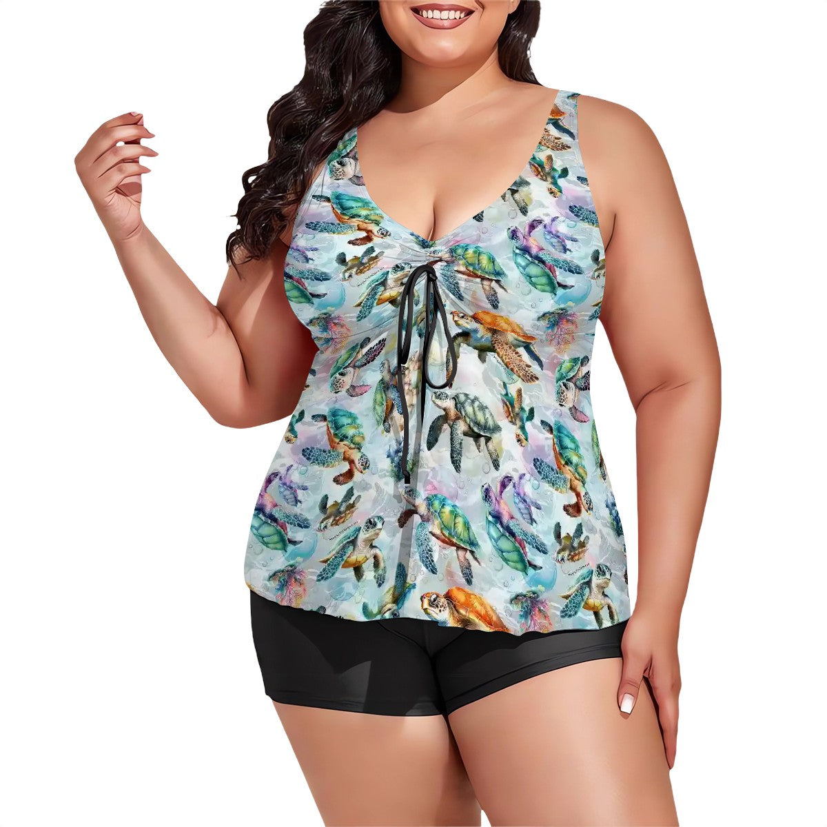 10 Animal Designs, Plus Size Women Bikini, Tankini Swimsuit