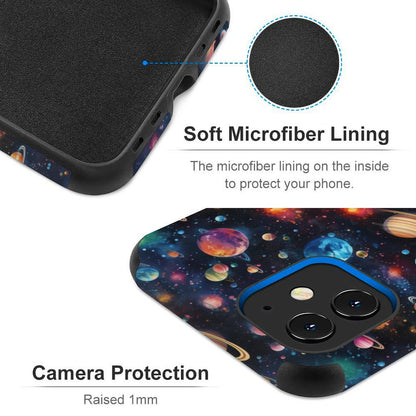 12 Galaxy Outer Space Designs, Microfiber iPhone 11 Cases