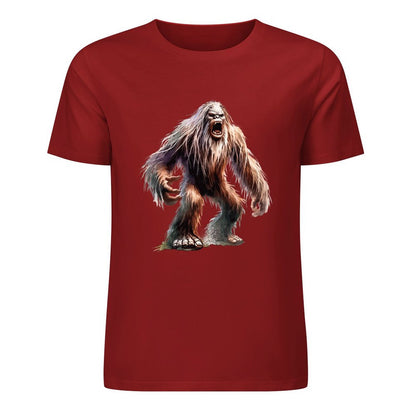 Bigfoot - Sasquatch Scary Short Sleeve Cotton T-Shirt