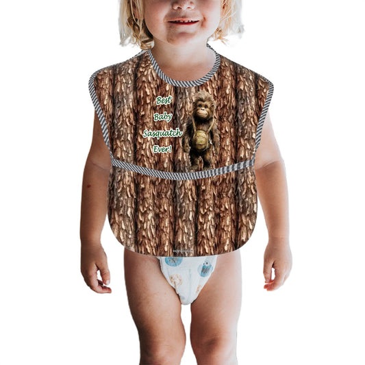 Best Baby Squatch Ever, Baby Bibs Customized Services