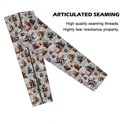 Sasquatch, Bigfoot Themed Sun Protection Arm Sleeves