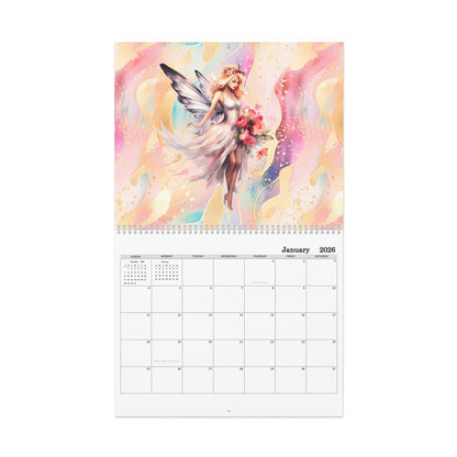 Fairy, Fantasy,  2026 14x11 inch Wall Calendar  Personalize It! Home Decor, Gift for Holidays, Office Organization