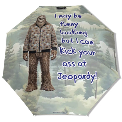 Sasquatch / Bigfoot Designs 38” UV Protection, Water Wicking Umbrella